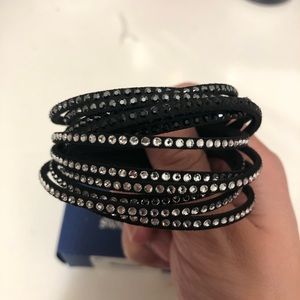Swarovski Slake Crystal Wrapped Bracelet